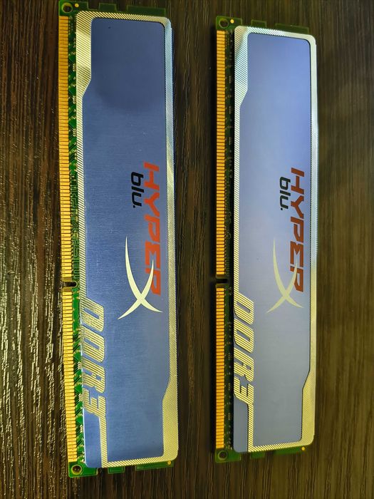 Оперативна пам'ять Kingston DDR3-1600 8192MB (Kit of 2x4096) HyperX