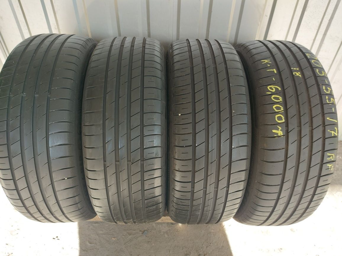 205/55 R17 91W Goodyear комплект шин 4шт 2018року