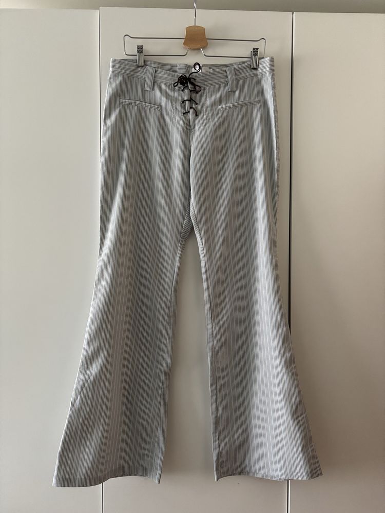 Spodnie w paski r. XL