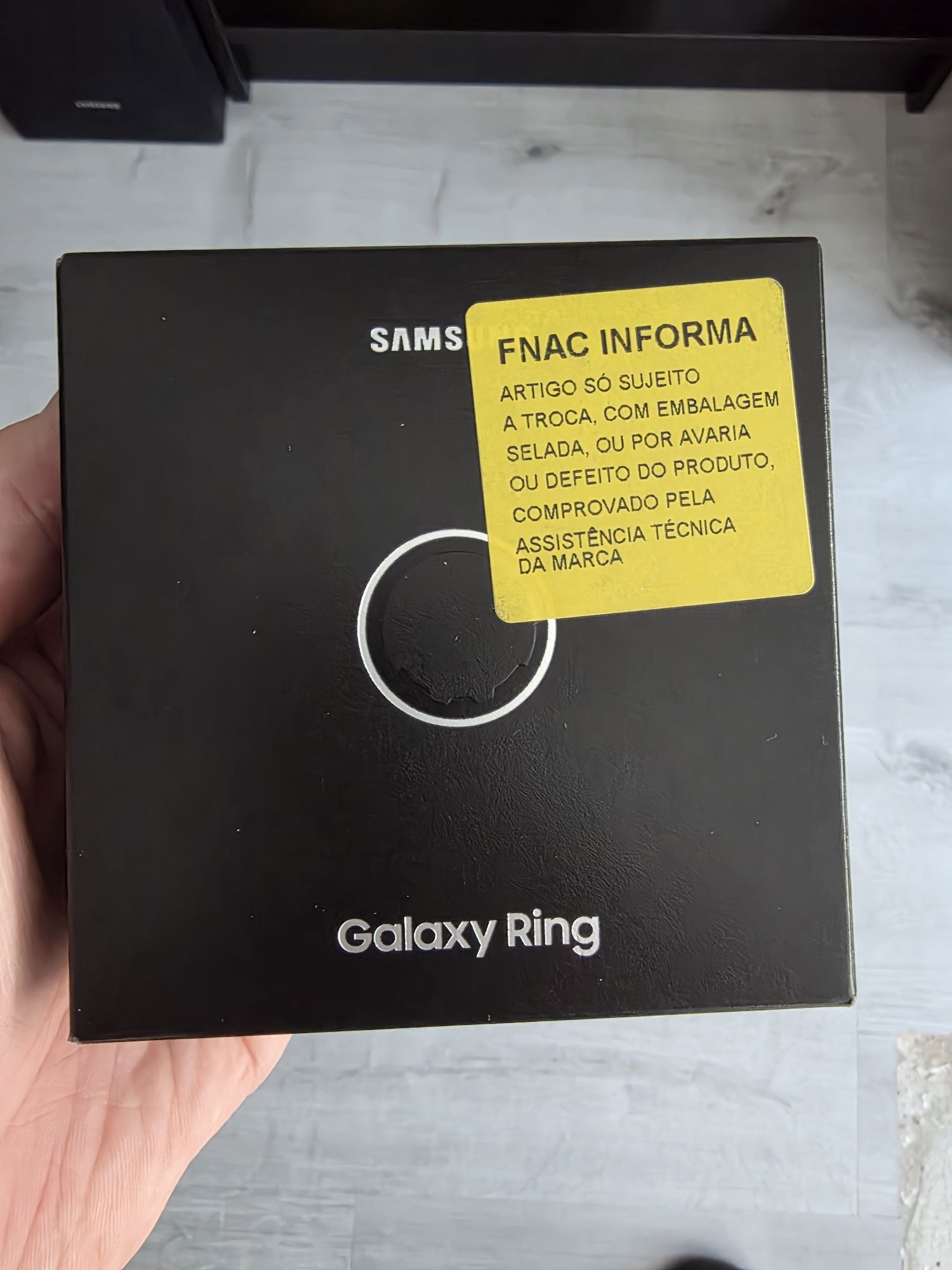 Galaxy ring Silver tamanho 13