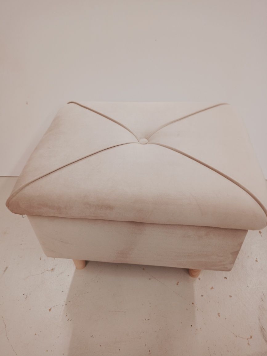 Pufa schowek 50x40x40 nowa różne kolory