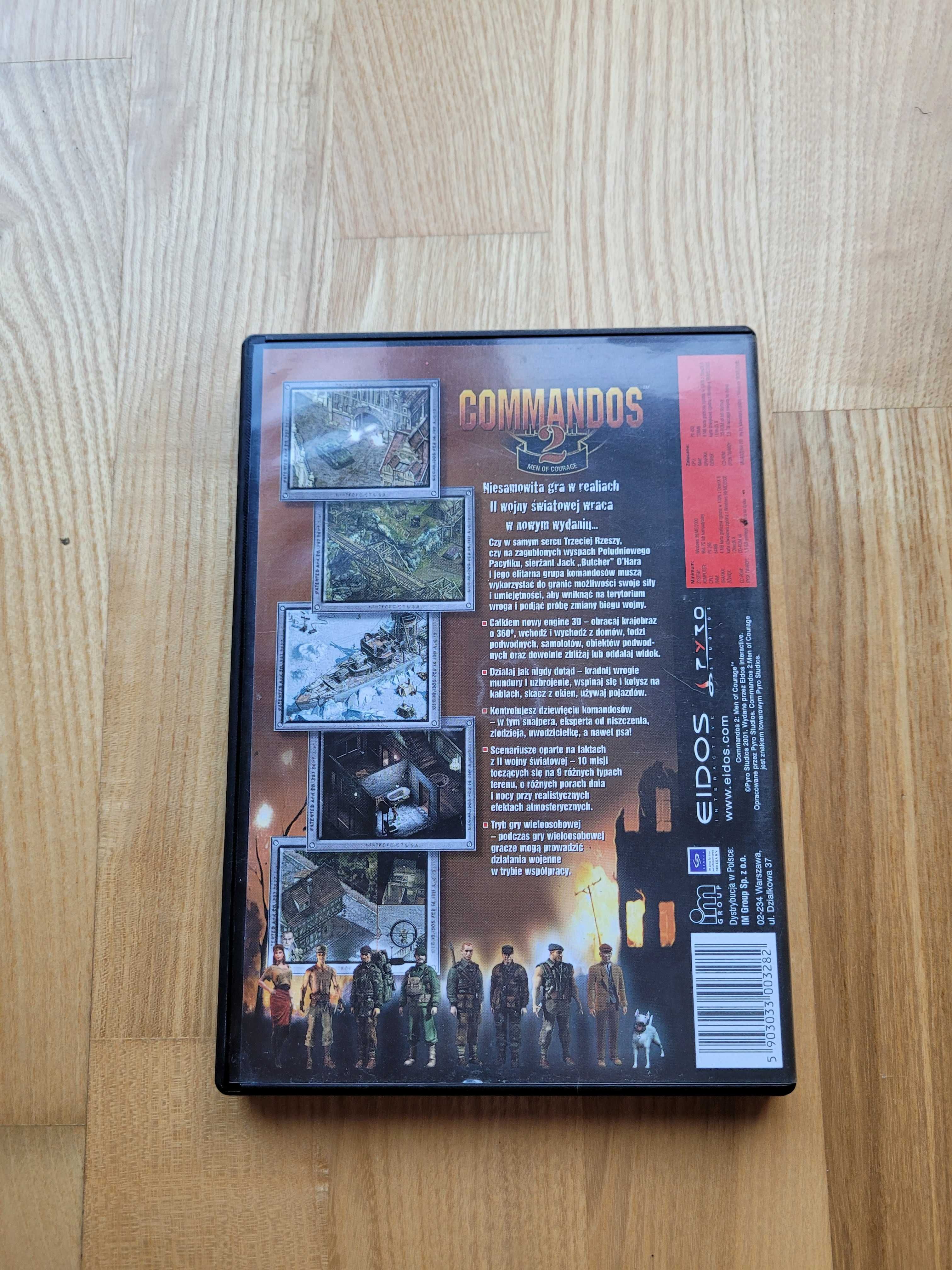Gra Commandos 2 Men of Courage Wydanie PL PC