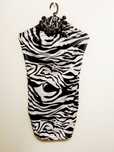 Sukienka mini zebra one size