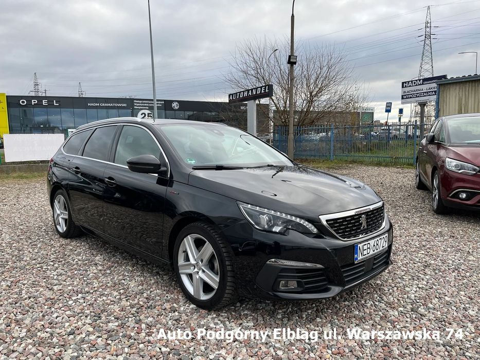 Peugeot 308 GT-line, panorama, kamera, nawigacja
