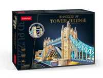 Puzzle 3D Tower Bridge LED pudełko,312x447 mm