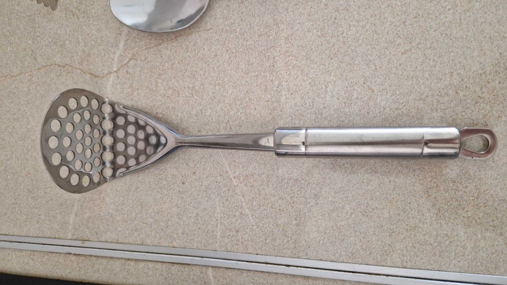 Ferro queimador para leite creme em inox