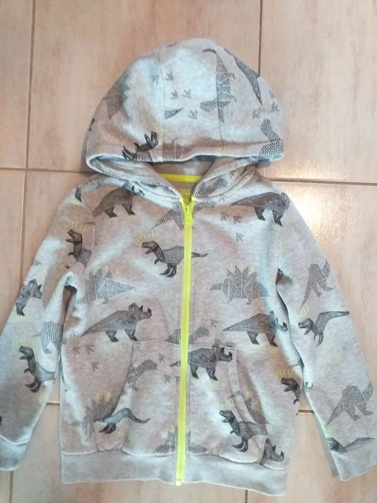 Bluza chł.F&F Dinozaury roz.122