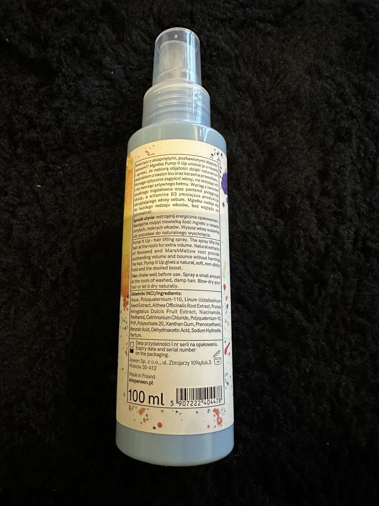 Anwen Pump it up 90 ml mgielka do wlosow