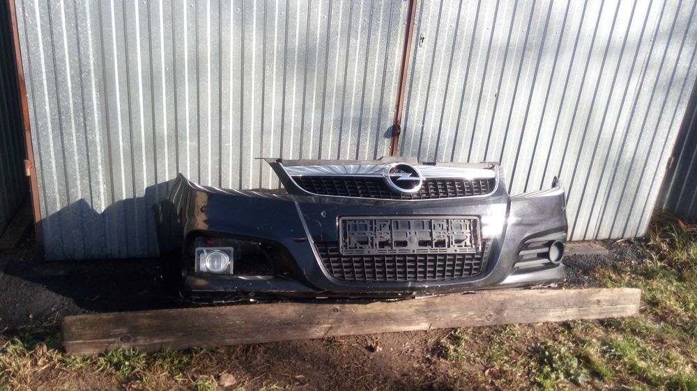 Opel Vectra C LIFT Zderzak przód przedni kompletny z grillem Z20R