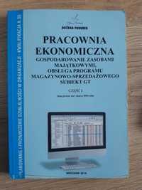 Książka pracownia ekonomiczna niebieska