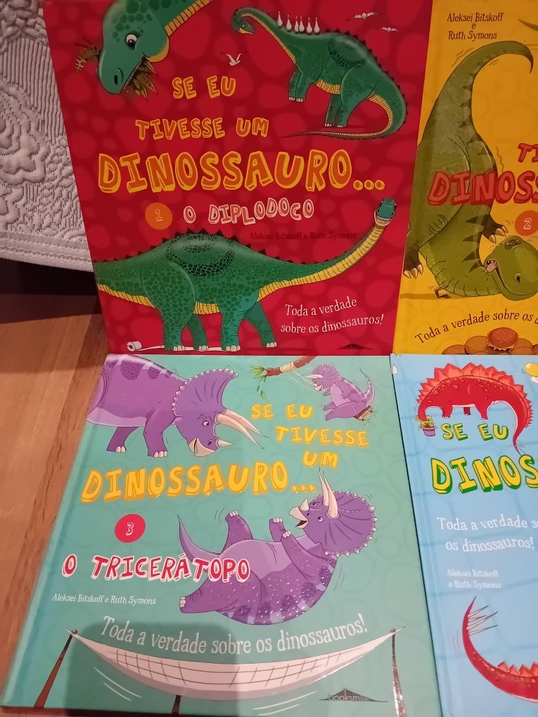 Coleção  Se eu tivesse um Dinossauro... Toda a verdade sobre