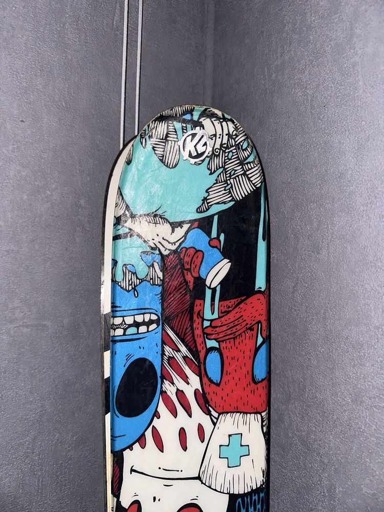 Jib Rocker Ski K2 169cm em bom estado (com fixaçoes)