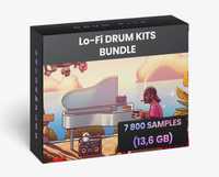 Mega zestaw drum kitów do muzyki Lo-Fi | 13,6 GB | 7 800 sampli