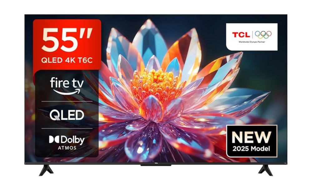Telewizor TCL 55T6C 55″ QLED 4K Smart TV z Dolby Vision