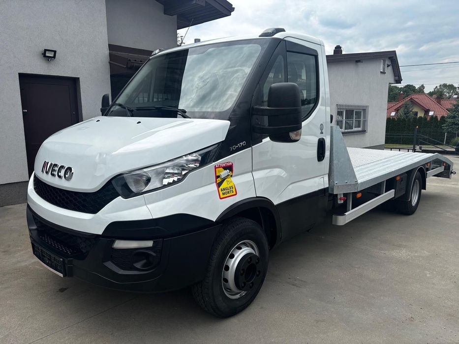 Iveco Daily 70C17 Pomoc Drogowa Autolaweta, Nowy Najazd 5,30 długi  4050 kg legalnej ładowności Autolaweta Pomoc Drogowa Nowa