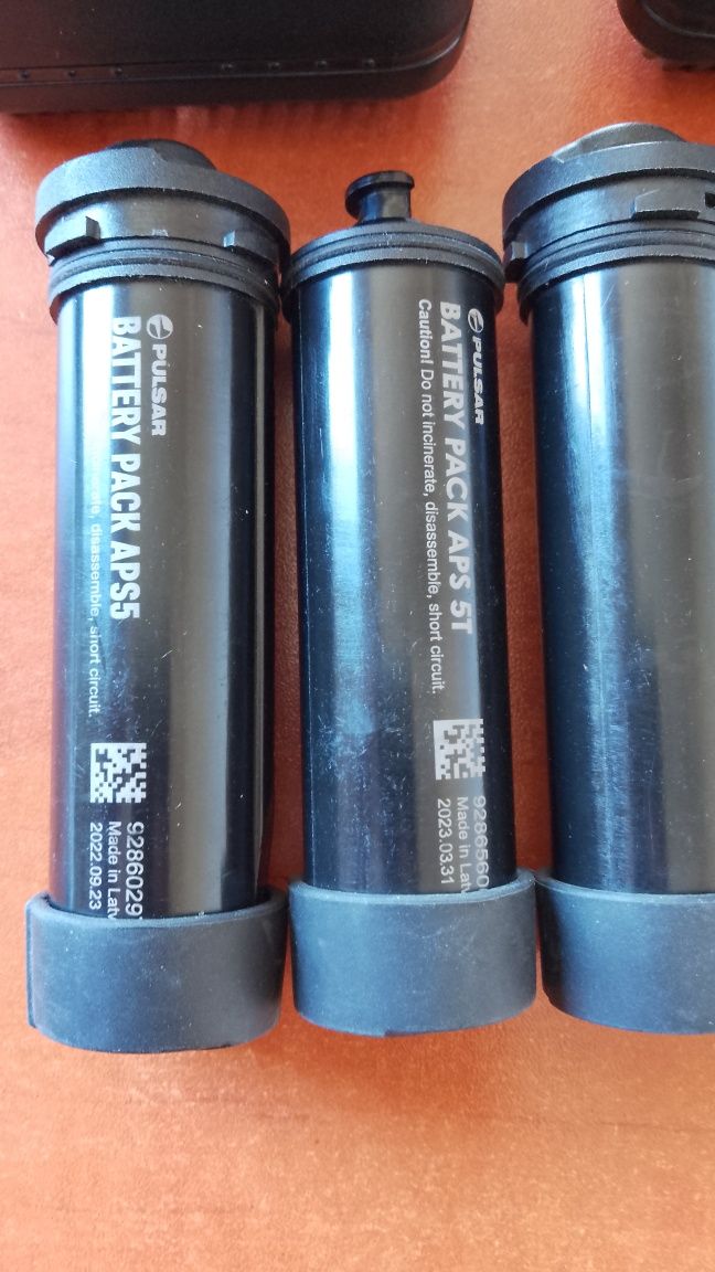 akumulatorki z adapterem Pulsar APS5 do termowizji