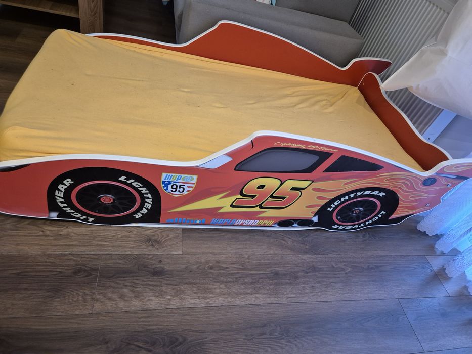 Łóżko dziecięce zygzak McQueen