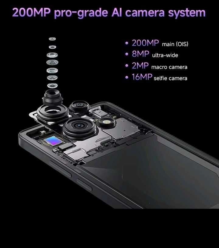 Смартфон Redmi note 14S 8/256 з оригінальним зарядним 67w