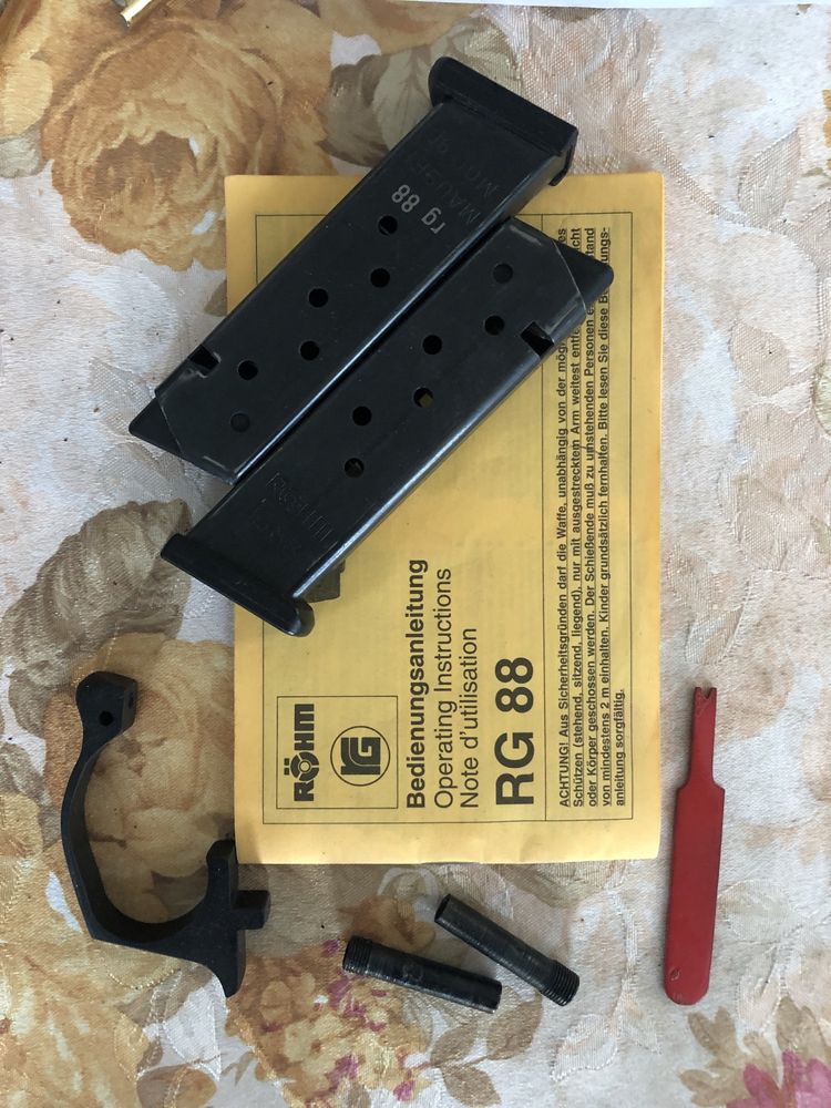 Скоба стальная к RG 88 RG-88 RG88, втулка рассекатель, магазины