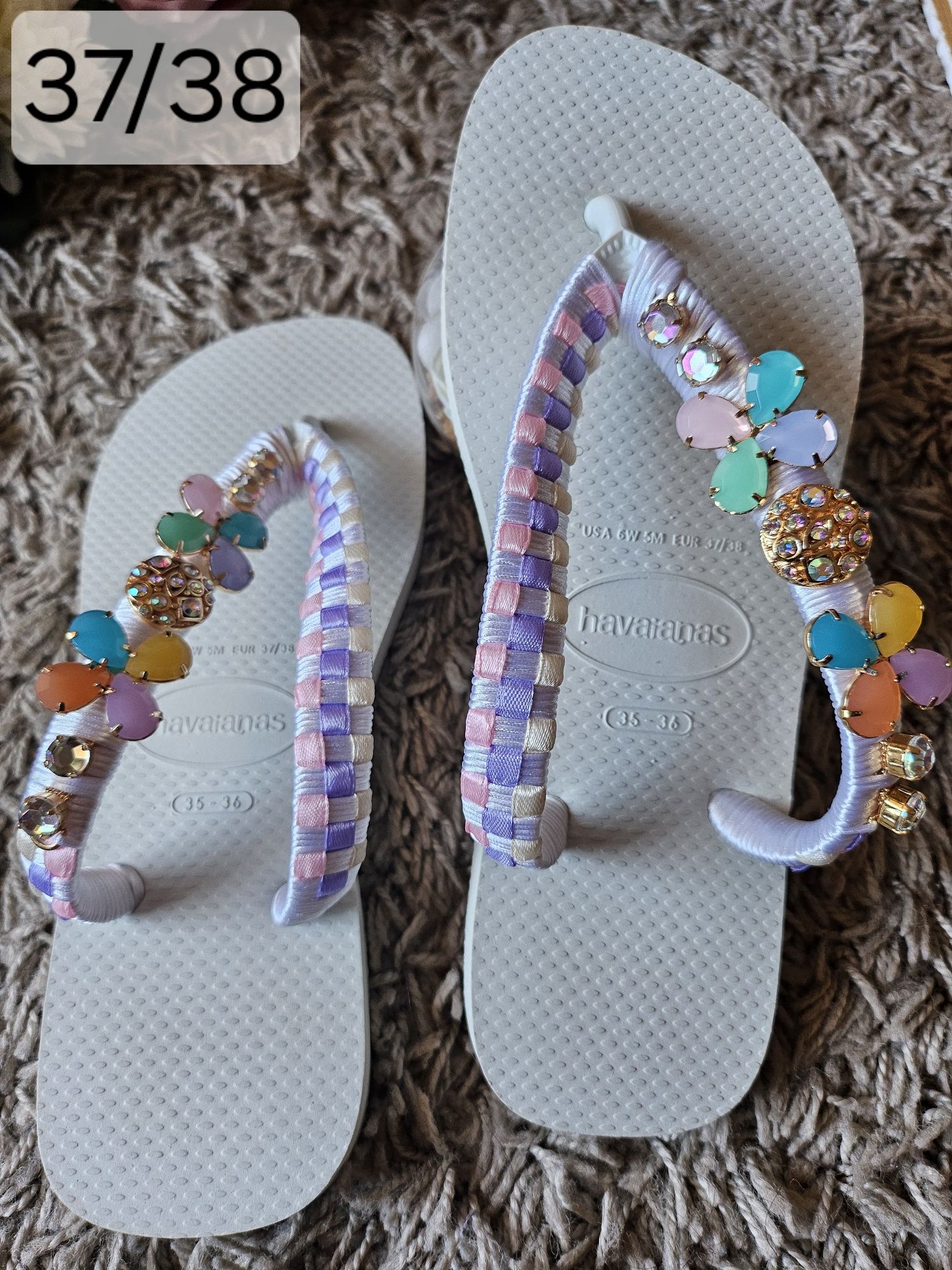 Sandálias Havaianas decoradas