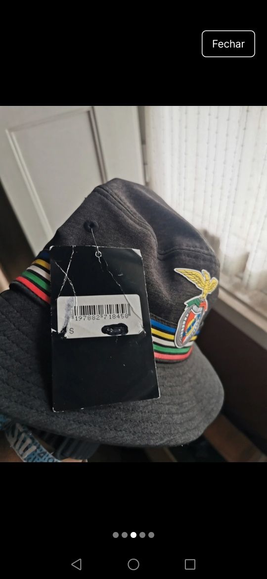 Gorro/chapéu/Panamá do Benfica