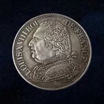 Старинная монета Луи XVIII 1815