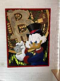 Картина Scrooge Crypto Bitcoin