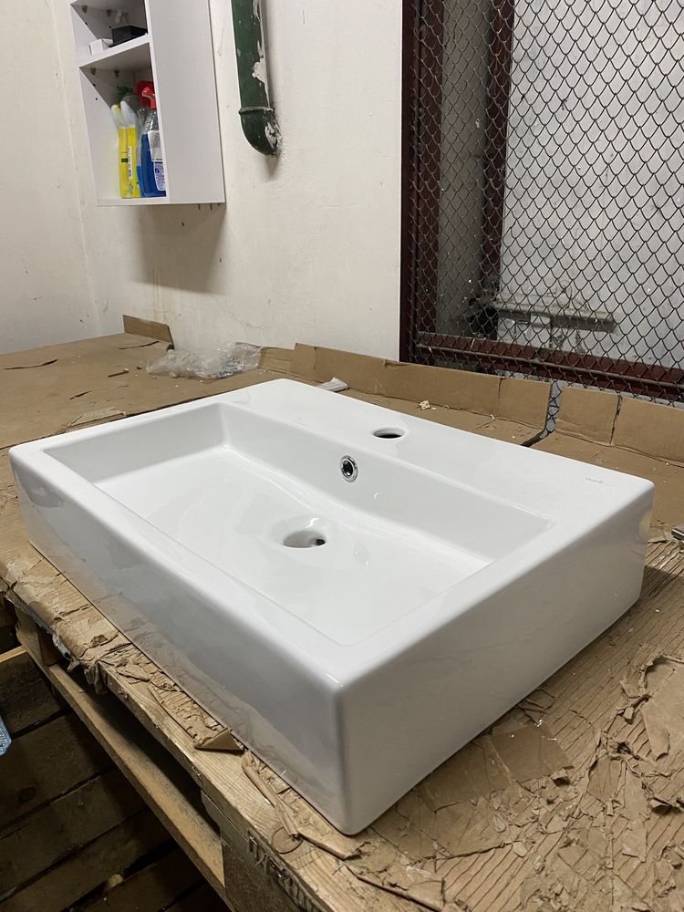 Umywalka nablatowa 62x42cm umywalka łazienkowa NOWA CERAMICZNA