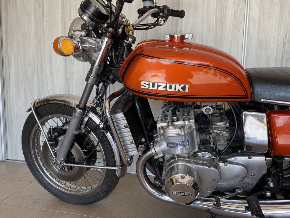 SUZUKI GT 750 - stan bardzo ładny i kolekcjonerski, silnik 2T, 1974r