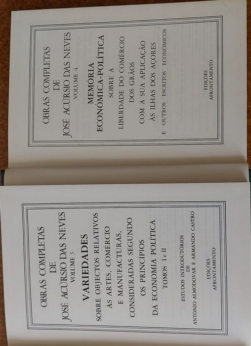 José Acúrsio das Neves - 6 livros novos na caixa original