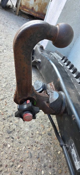 Hak Westfalia Volkswagen Touareg I 7L odpinany kluczyk kula