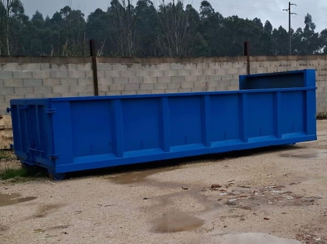 CONTENTORES AMPIROLL de 15m³, 20m³ e 30m³ novos com entrega imediata