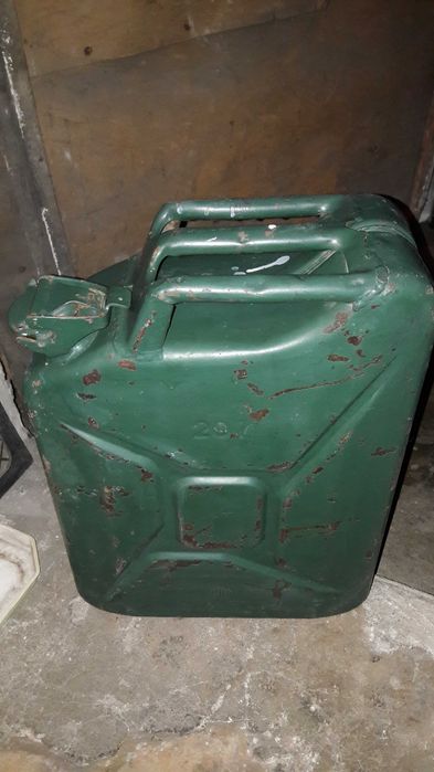 Kanister metalowy blaszany 20l.