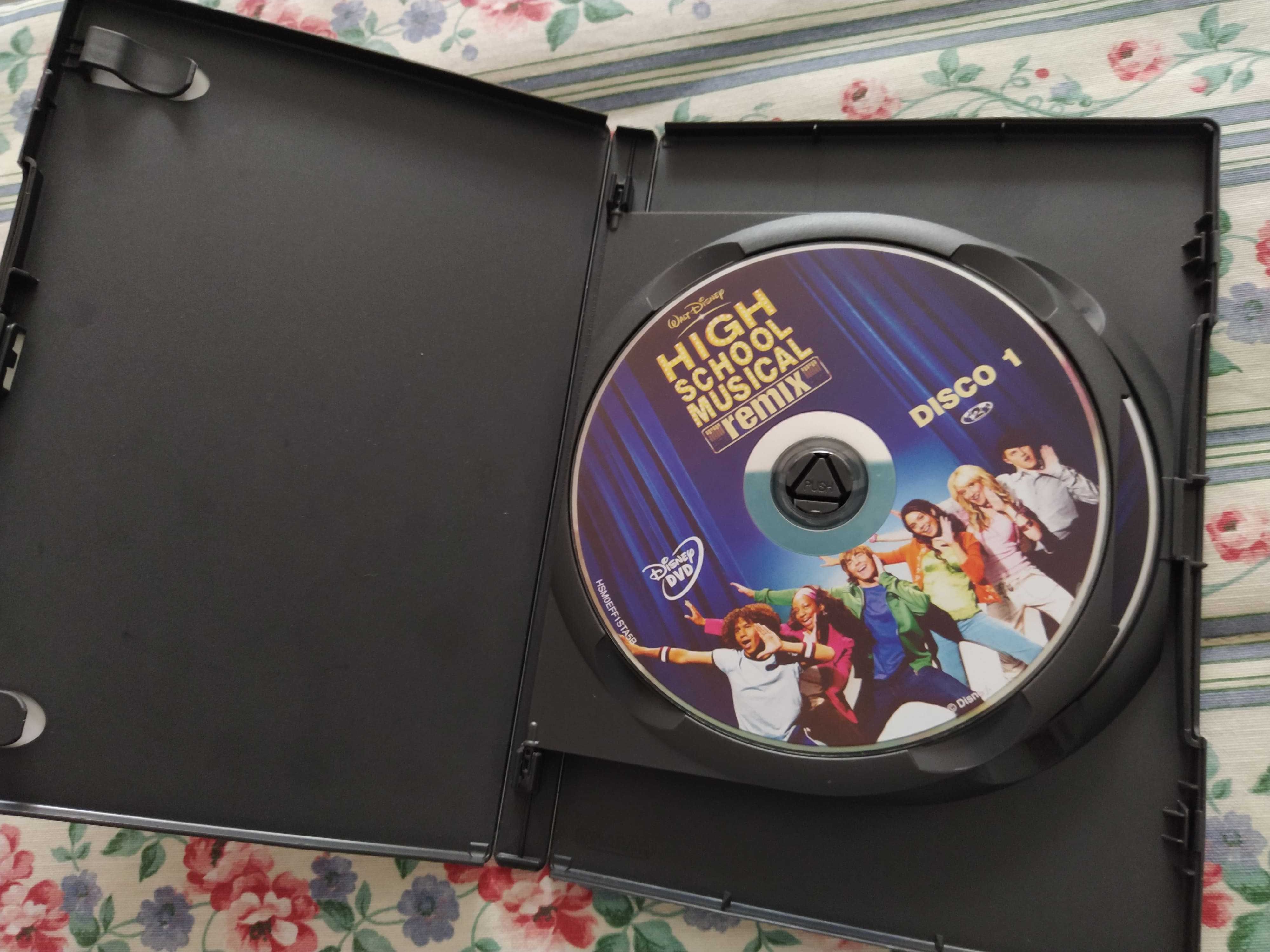 DVD duplo High School Musical Remix da Walt Disney