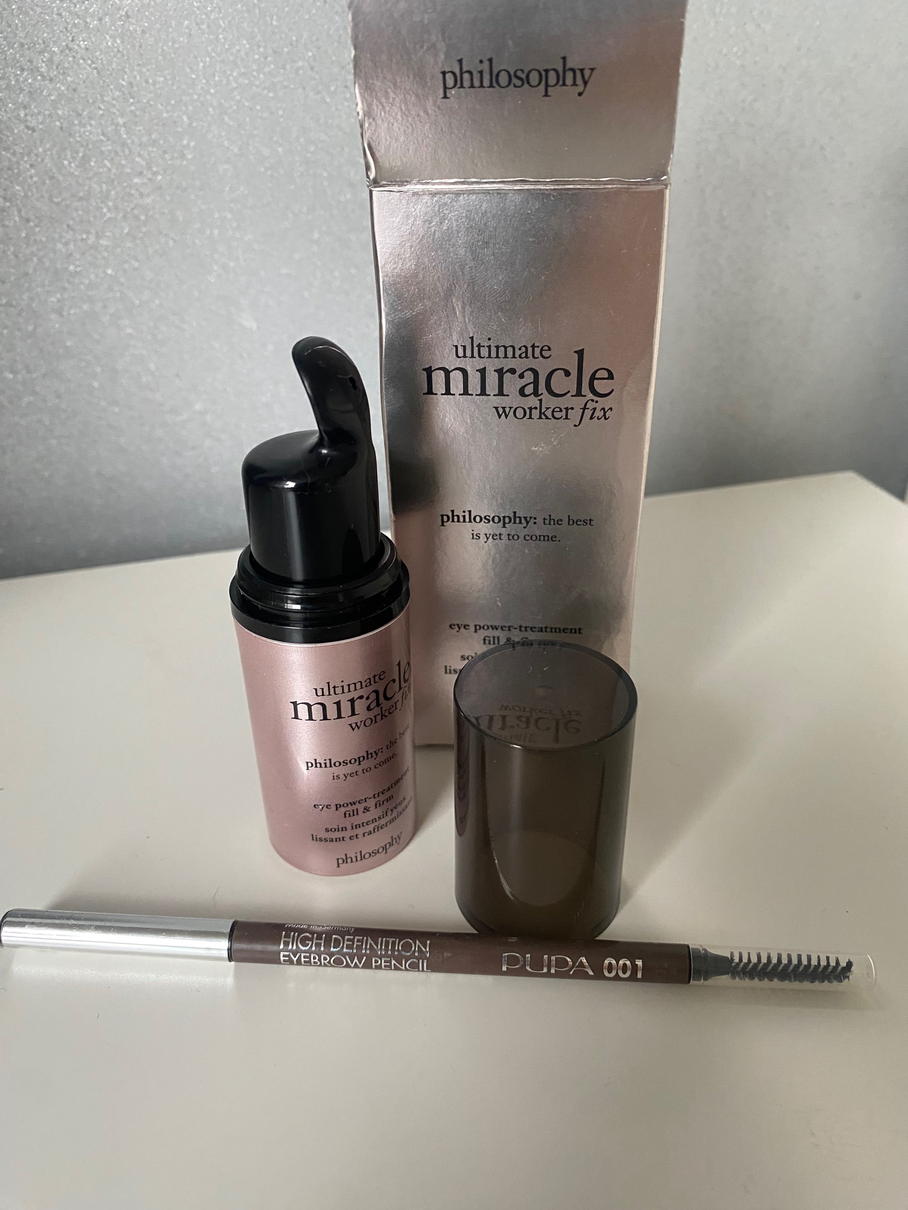 Philosophy eye power ultimate 15ml i kredka Pupa eyebrow 001