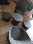 Conjunto para jardim ou alpendre