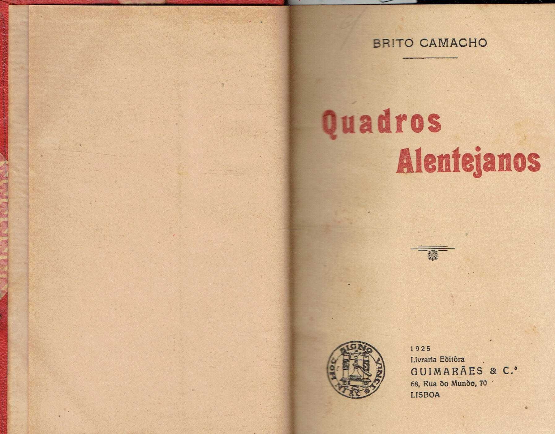 14002
	
Quadros alentejanos  
Manuel de Brito Camacho.