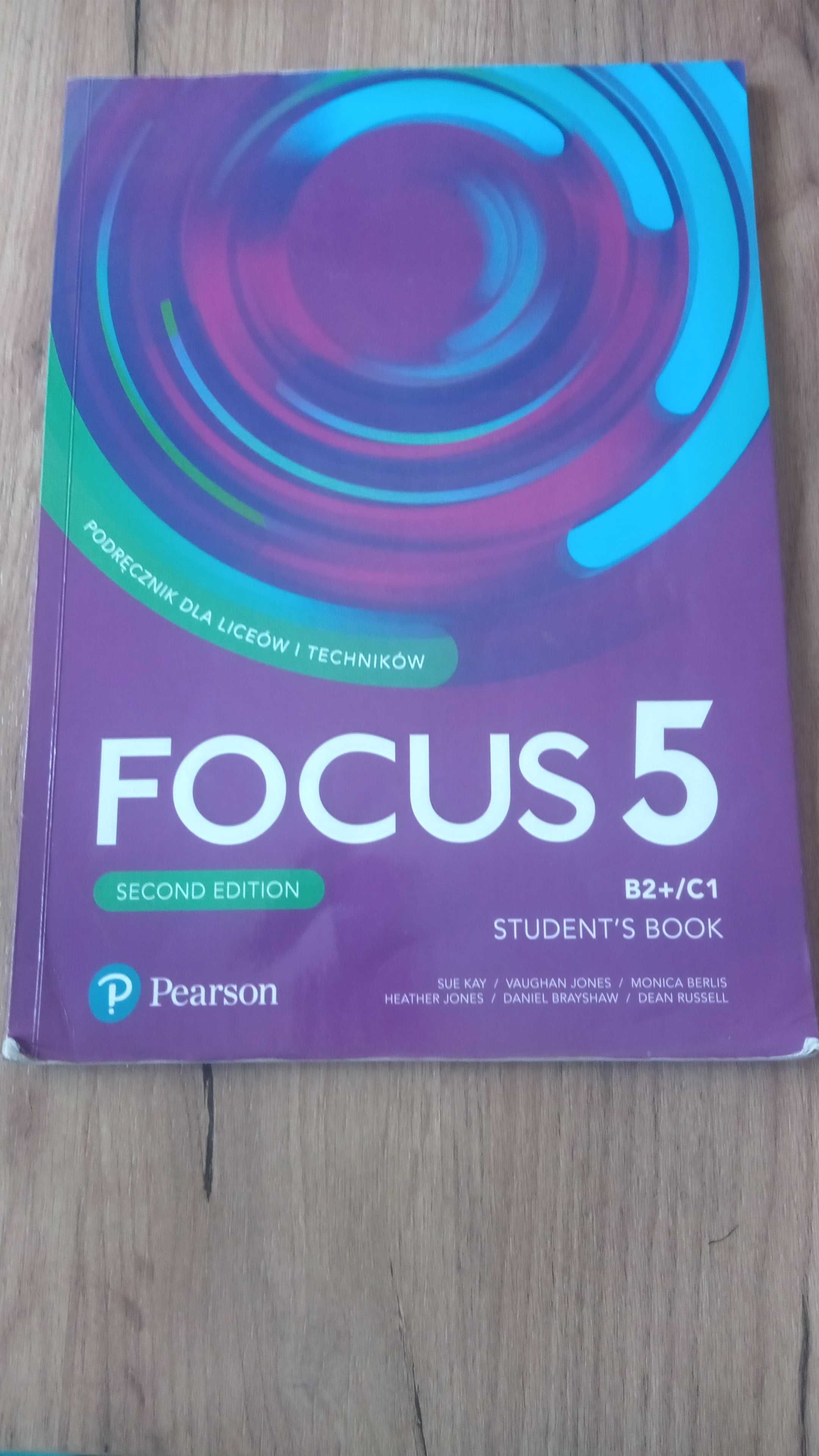 Focus 5 podręcznik  j.angielski B2+/C1 NIE WYSYŁAM !!!