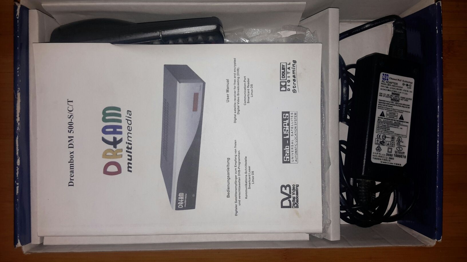 Спутниковый тюнер dreambox 500s, globo 7010a