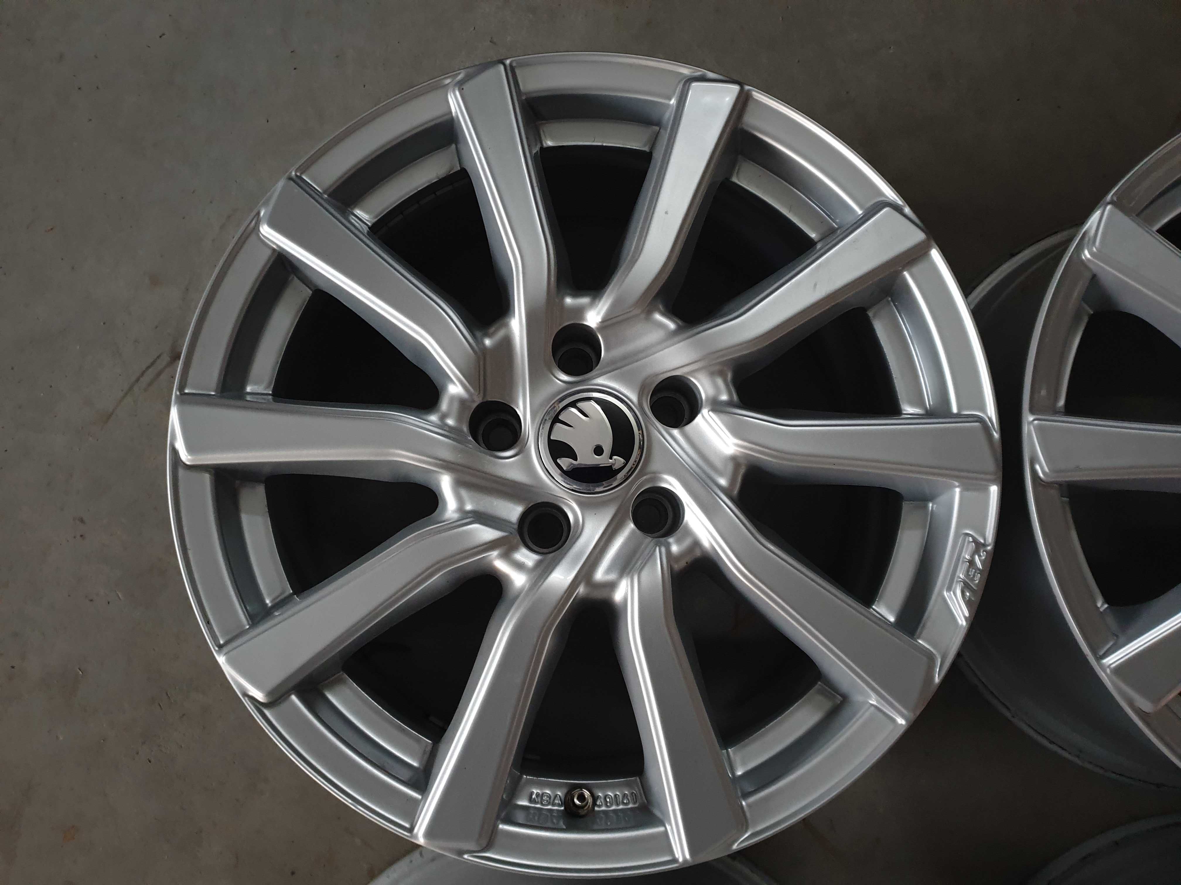 Alufelgi 17" 5x112 Skoda Octavia II FL III IV VRS SuperB Karoq Kodiaq