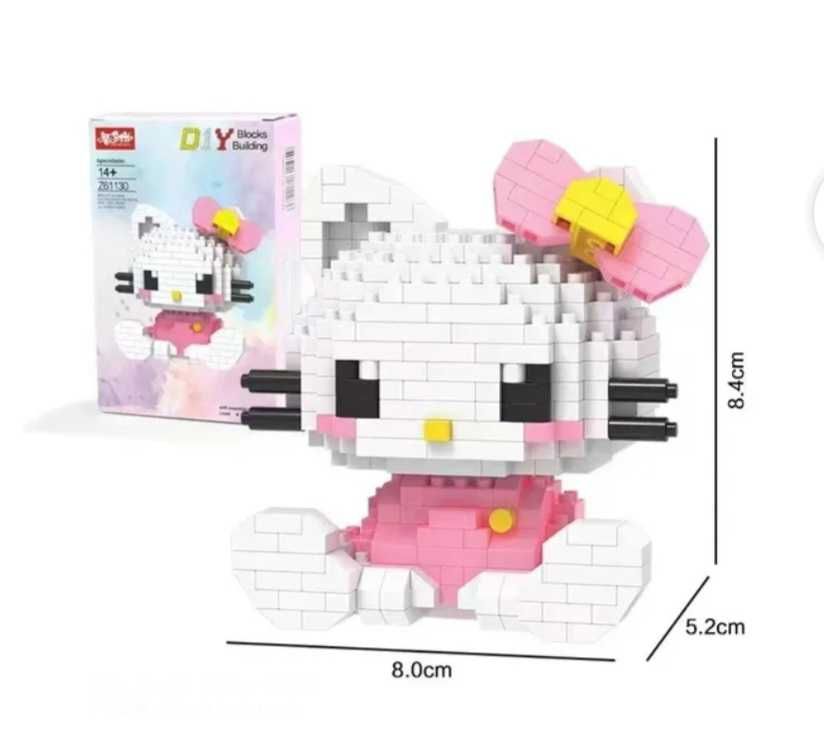 Klocki Sanrio Hello Kitty 382 elementy figutka nowa