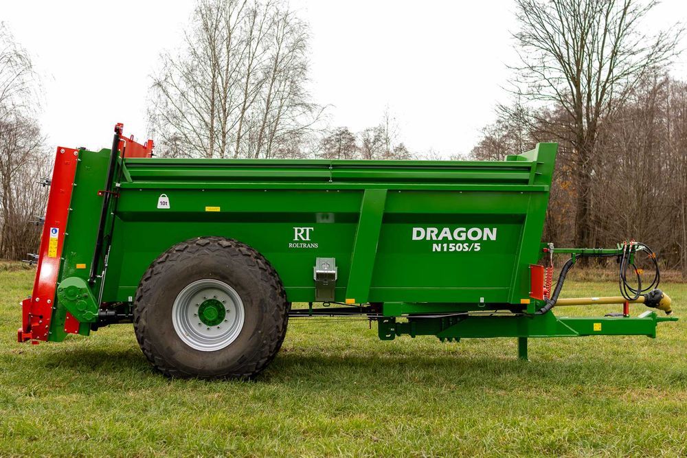 Rozrzutnik obornika N150S/5 DRAGON 10 ton - prosto od producenta!