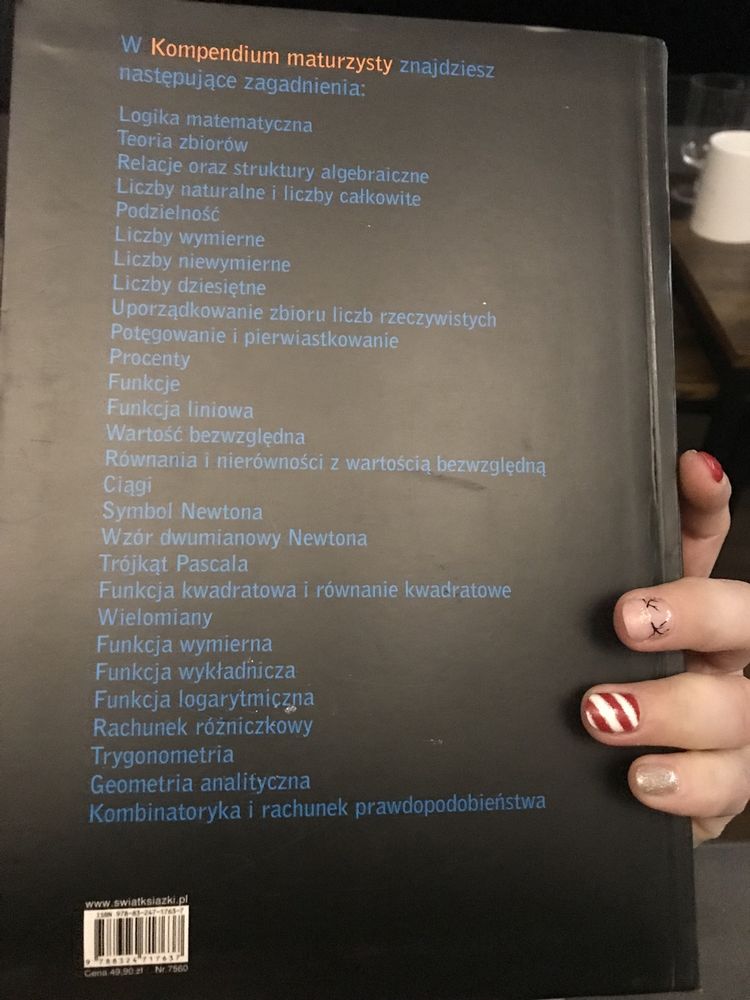 Matematyka kompendium maturzysty książka