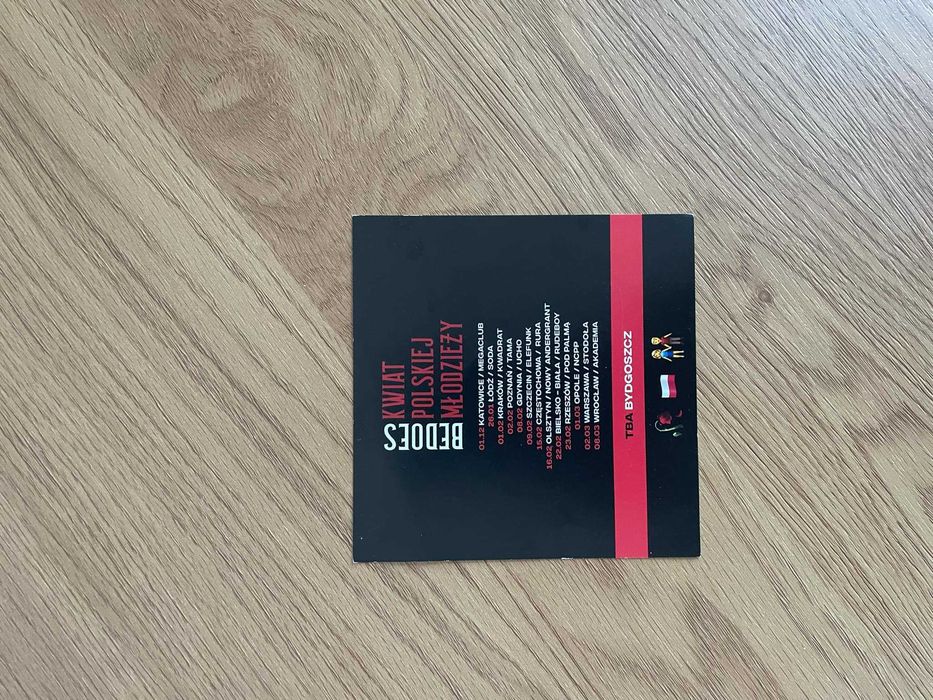 BEDOES Kwiat Polskiej Młodzieży preorder 2018 #NAKLEJKI + AUTOGRAFY#