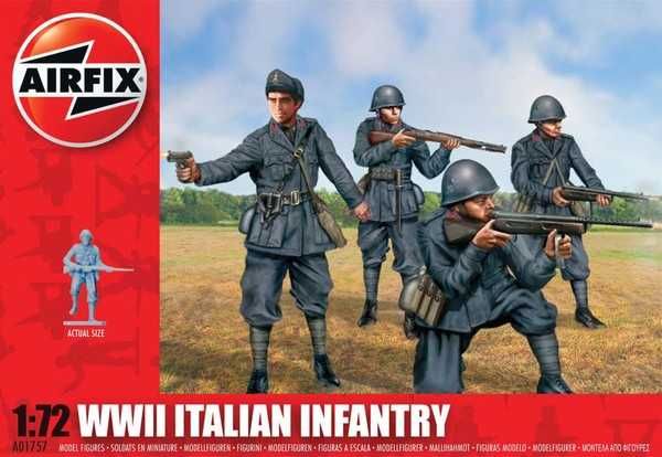 Modelismo, Airfix, Italian Infantry, escala 1:72