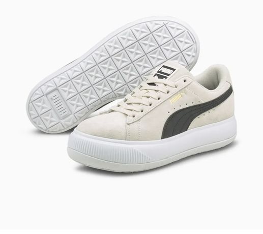 Кросівки Original Puma Suede Mayu White шкіряні, розмір 37 і є 36