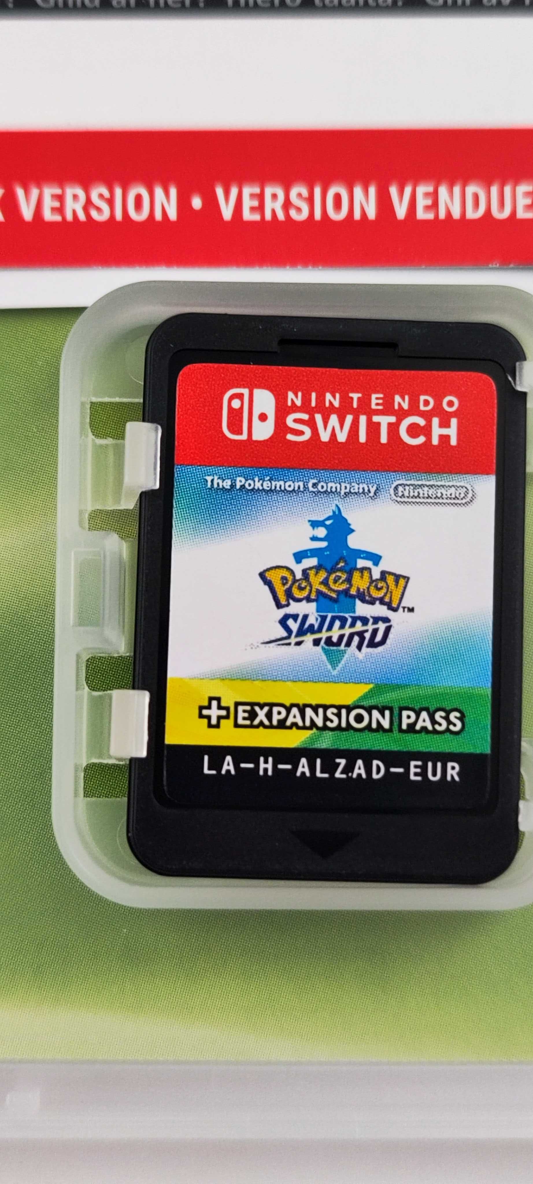 Gra Pokemon Sword + Expansion Pass + kody / Nintendo Switch
