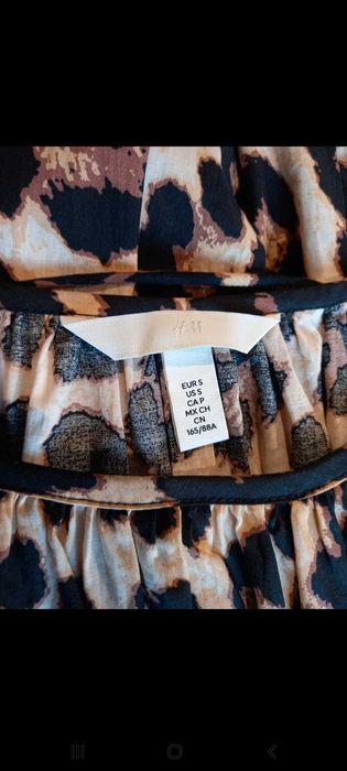 Vestido com padrão tigresa, S - H&M