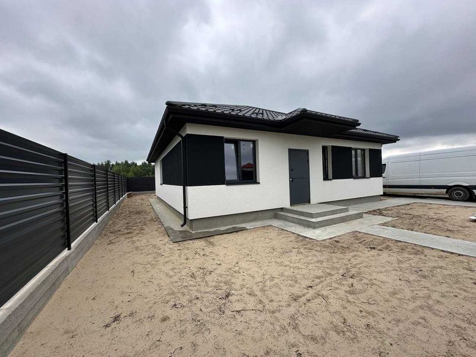 Одноповерховий будинок в Дмитрівці поруч ліс та центральна дорога