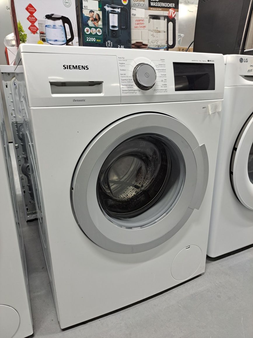 Сучасна функціональна пральна машина Grundig kln76 з великим барабоном